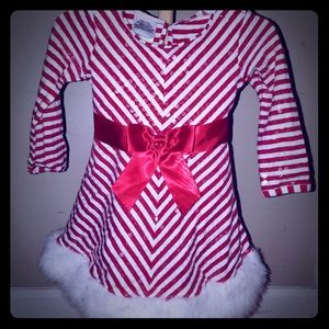 2t Christmas Dress with Bloomers